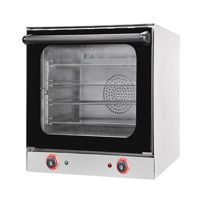 Forneau à convection 4 plateaux en acier inoxydable pour la cuisson commerciale en 600x560x560mm