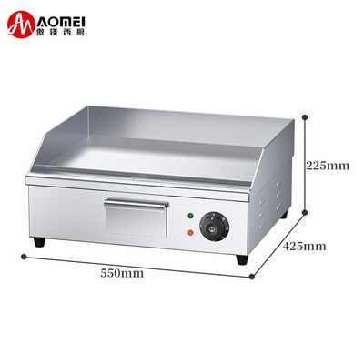 Équipement de cuisine Grilles électriques en fonte et friteuses électriques pour grill Teppanyaki