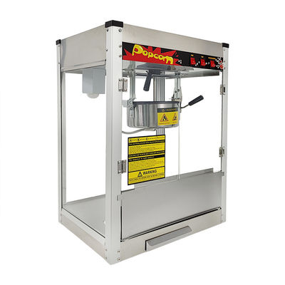 Machine électrique pour faire du popcorn à bille avec matériau et performances en acier inoxydable