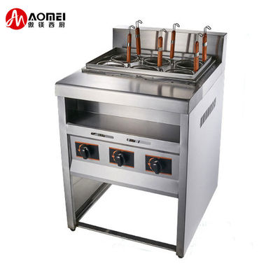 Cuisinière à pâte à gaz en acier inoxydable pour les besoins de cuisson en volume élevé dans les cuisines commerciales
