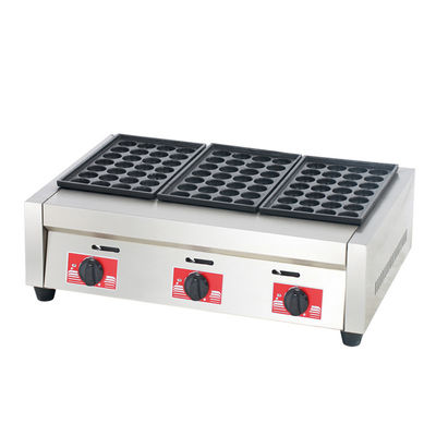Le fabricant de takoyaki électrique en acier inoxydable pour les équipements de collations