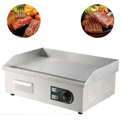 Équipement de cuisine commercial Grill électrique en acier inoxydable