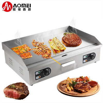 Grille à grillette en acier inoxydable d'épaisseur de 8 mm pour cuisine commerciale