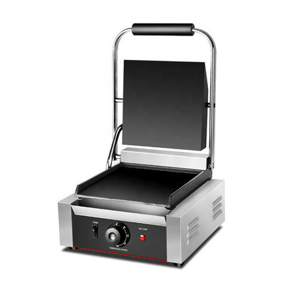 Grille à pression électrique antiadhésif Grille à gril plat complet pour les sandwichs grillés commerciaux