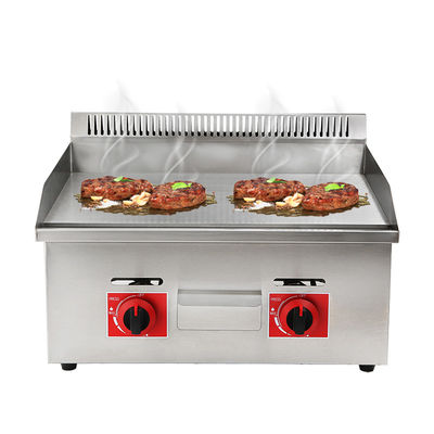 730*550*340mm Grill à gaz commercial antiadhésif pour restaurant