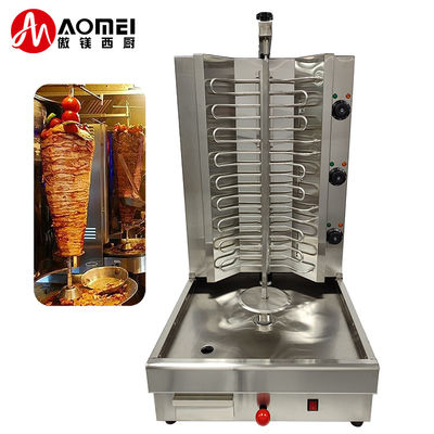 Rotisserie électrique de poulet avec une plage de température de 50 à 300 °C et 520 * 650 * 950 mm de taille