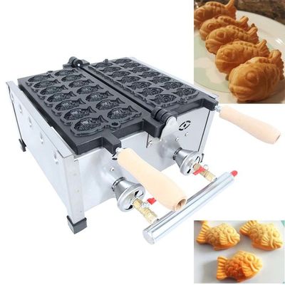 Plaques interchangeables de grillage / Panini Presse Plaques machine à faire Taiyaki pour le GPL