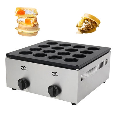 Restaurant Red Bean Cake Maker Machine à griller au gaz avec des performances de haute productivité