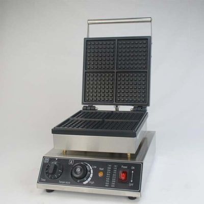 AM-206 Fabricant de gaufres carrées non collant Machine à gaufres durable pour les gaufres Homeycomb