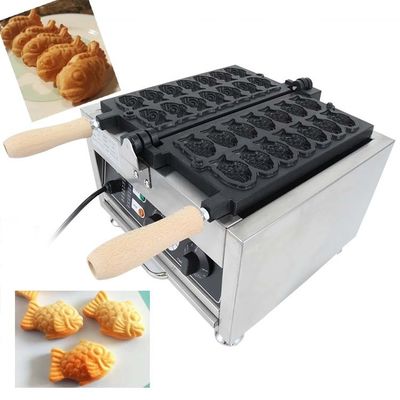 Machine automatique à gaufres de poissons rouges non collants