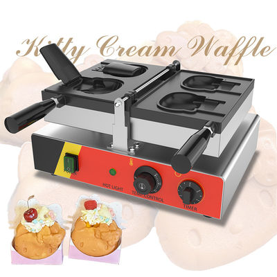 Plage de température de 50 à 300 ° C en forme de chat Hello Kitty machine à gaufres Taiyaki pour la maison