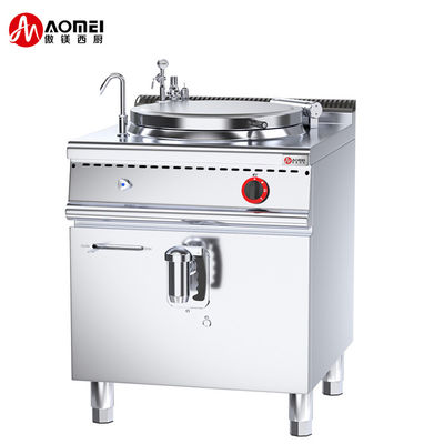 Gamme de gaz de cuisine commerciale avec 4/6 brûleurs et armoire en LPG2800-3700Pa
