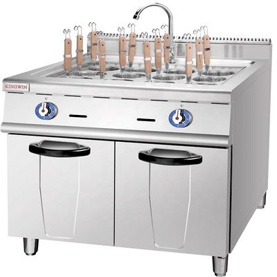 Machine de production de nouilles commerciales avec tiroir plus chaud et fonction en acier inoxydable