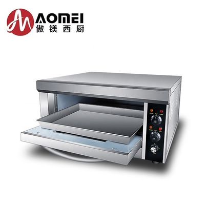 Cuisinière électrique commerciale avec 1 couche et 1 plateau 850x620x450mm Efficacité