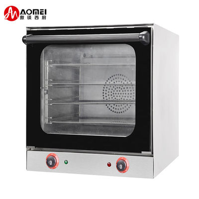 Forneau à convection 4 plateaux en acier inoxydable pour la cuisson commerciale en 600x560x560mm