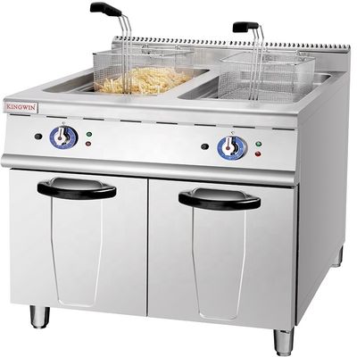 Application contrôlée friteuse électrique et four pour cuire les frites 800x900x950mm