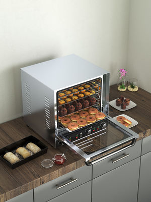 Fonction réglable de la vapeur four de convection électrique 690x635x500mm pour le commerce