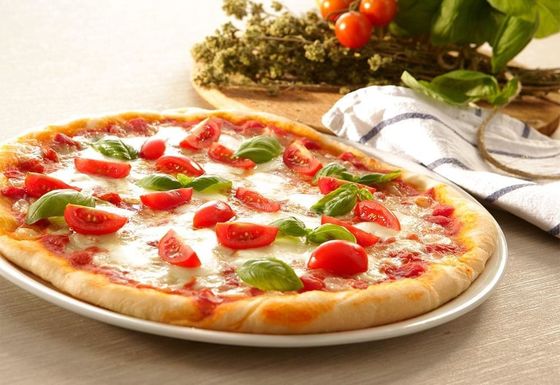 Équipement de cuisine Poêle à pizza électrique à pont unique avec régulateur de température 220V-240V