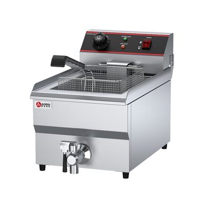 Machine à frire électrique avec construction en acier inoxydable 310*570*390mm Taille de l'emballage