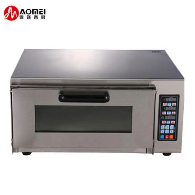 Cuisinier à pizza en pierre en acier inoxydable de 2500W avec contrôle du chronomètre numérique et fonction de collation