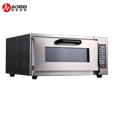 Cuisinier à pizza en pierre en acier inoxydable de 2500W avec contrôle du chronomètre numérique et fonction de collation