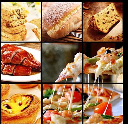 1330x840x1340mm Multifonctionnel 2 étages 4 plateaux Pain au gaz Pizza four à pain industriel