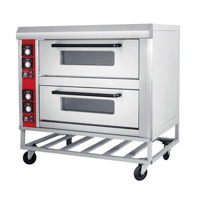 Facile à utiliser en acier inoxydable trois couches électrique four à pizza machines de boulangerie avantage