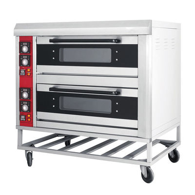 Facile à utiliser en acier inoxydable trois couches électrique four à pizza machines de boulangerie avantage