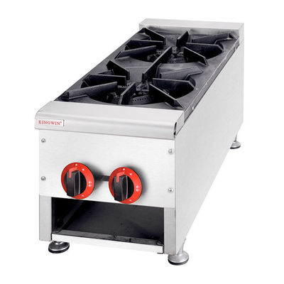 Vidéo Support technique Poêle à gaz commercial portable à haute productivité avec 6 brûleurs