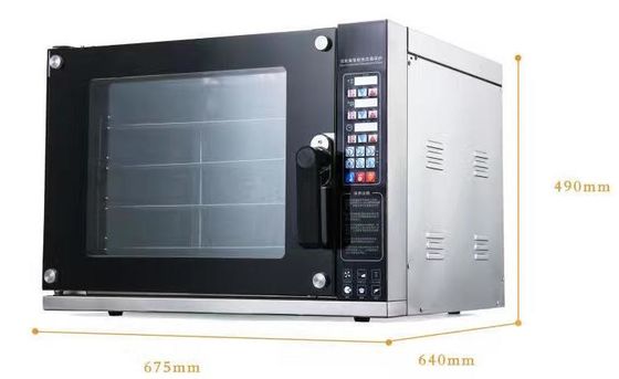 Forneau de convection électrique de haute capacité de 120L YXD-8A avec fonction de vapeur et marchés nationaux