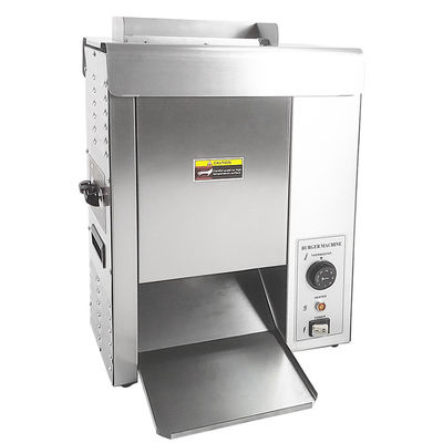 Toaster à bande transporteuse électrique de 1600 W pour le pain de hamburger dans l'industrie alimentaire commerciale
