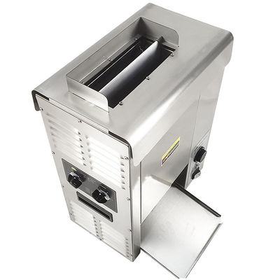 Toaster à bande transporteuse électrique de 1600 W pour le pain de hamburger dans l'industrie alimentaire commerciale