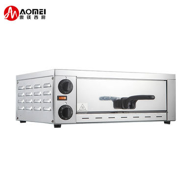Cuisine commerciale Cuisinière électrique à pizza en acier inoxydable avec casserole 220V 1200W