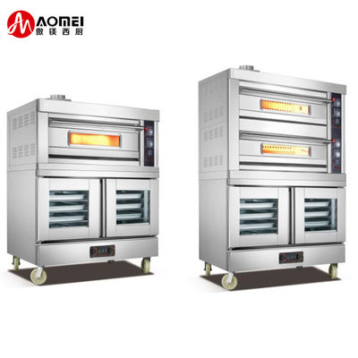 Restaurant Hôtel Boulangerie acier inoxydable luxe four électrique/gaz avec épreuve 16000