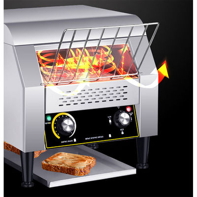 Toaster électrique à convoyeur en acier inoxydable de 16 kg pour la personnalisation des équipements de restauration rapide