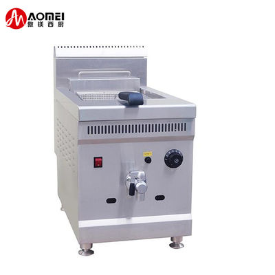 Friture à la fraise à double réservoir 18L électrique avec soupape de vidange d'huile
