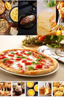 Outlet Un étage en acier inoxydable four électrique de boulangerie de pizza 2023 Design