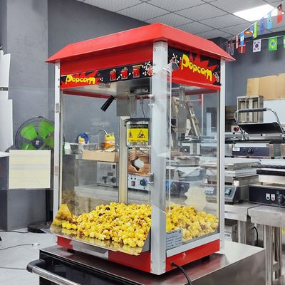 Machine de fabrication de popcorn électrique commercial non collant avec fonction de contrôle par application