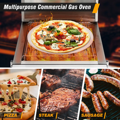 AM-037A Cuisinier à gaz pour pizza portable pour camping Cuisinier à gaz pour jardin extérieur