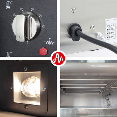 Un four électrique professionnel pour la cuisson des gâteaux, de 50 à 350 °C, parfait pour les hôtels.