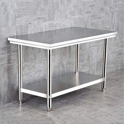 Table de travail en acier inoxydable 1.2/1.5/1.8M pour la cuisine