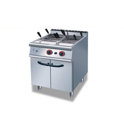 Cuisinière commerciale à gaz Cuisinière à pâtes avec 4 têtes Capacité de cuisson de nouilles