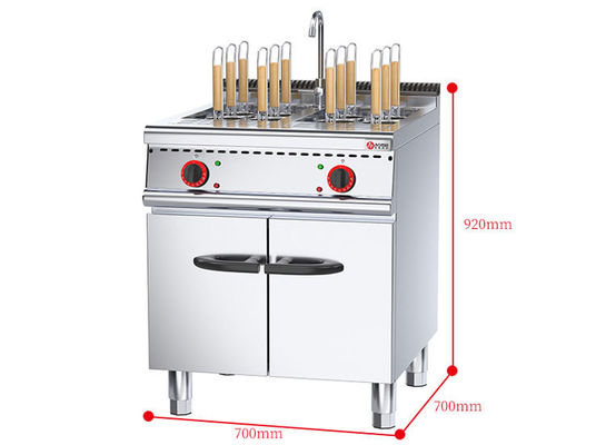 Machine à chaudière à nouilles électriques de cuisine commerciale avec armoire et services OEM ODM