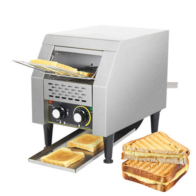 Torréfacteur à convoyeur automatique de 1,3 kW pour torréfier rapidement et facilement des hamburgers