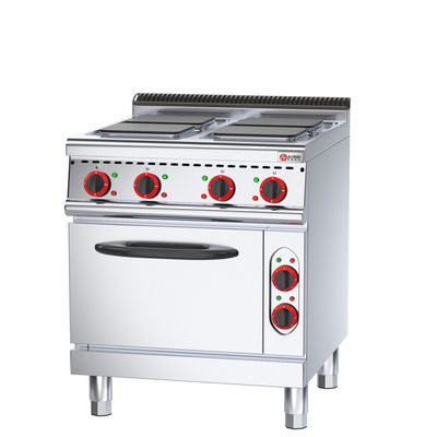 Plate à chauffer de 4 carrés multifonctionnelle avec four électrique pour cuisine écologique