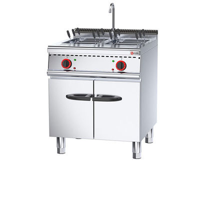 Cuisine Machine à cuire électrique à nouilles avec armoire pour cuisson de pâtes commerciales 18KW