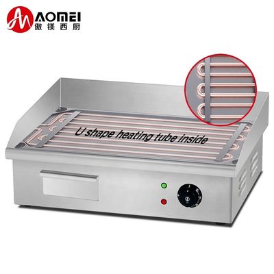 Équipement de cuisine Grilles électriques en fonte et friteuses électriques pour grill Teppanyaki