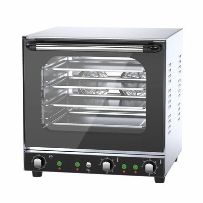 Un four de torréfaction électrique à convection commerciale pratique et puissant avec fonction de vapeur