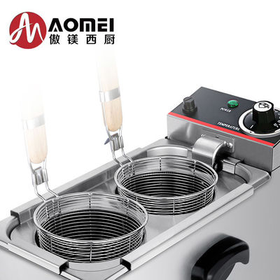 1 réservoir 4 paniers Cuisinière électrique de pâtes pour la cuisson rapide dans les cuisines commerciales