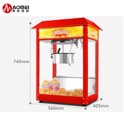 Machine de fabrication de popcorn à base de caramel en acier inoxydable pour la production de collations de popcorn